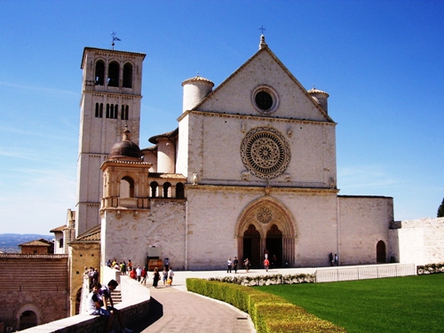Horní bazilika kláštera sv. Františka