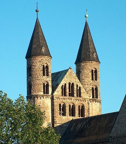 Premonstrtsk kltern kostel Panny Marie v Magdeburku