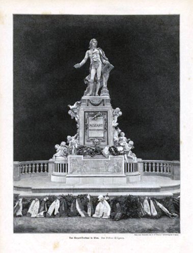 Pomnk W. A. Mozarta na Bertramce od V. O. Tilgnera